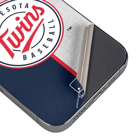 MLB Minnesota Twins Split iPhone 16 Pro Skin